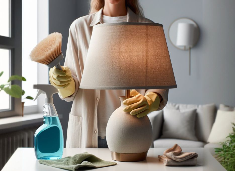 How to Clean Linen Lamp Shades